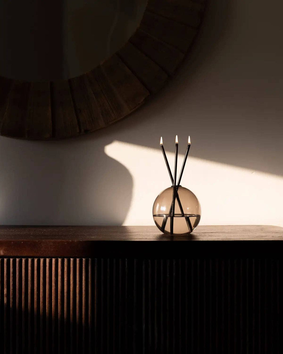 Everlasting Candle Co. Gifts Neva Vase, Storm