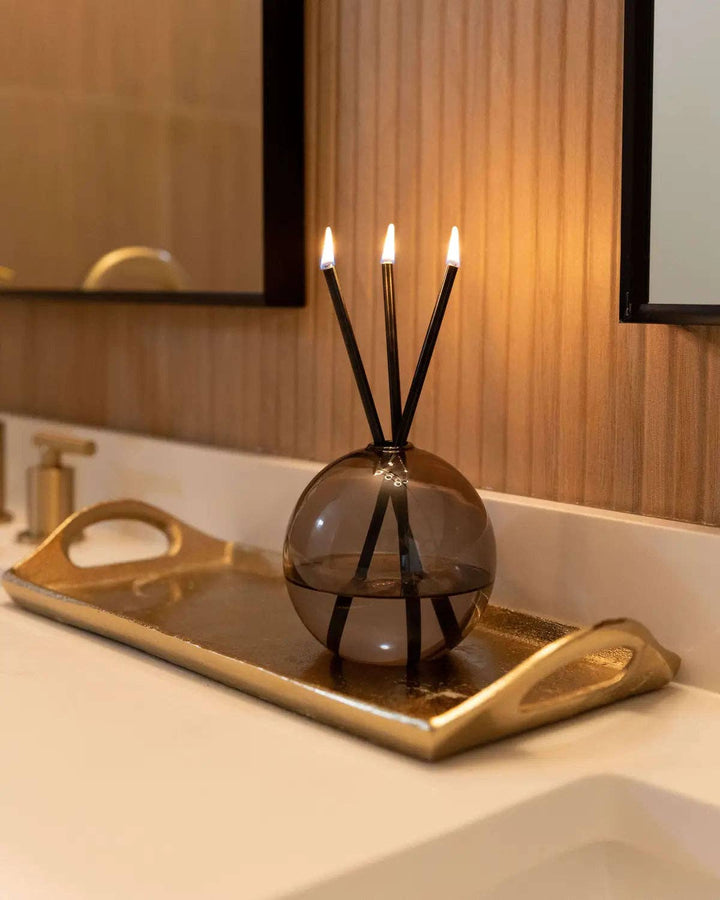 Everlasting Candle Co. Gifts Neva Vase, Storm