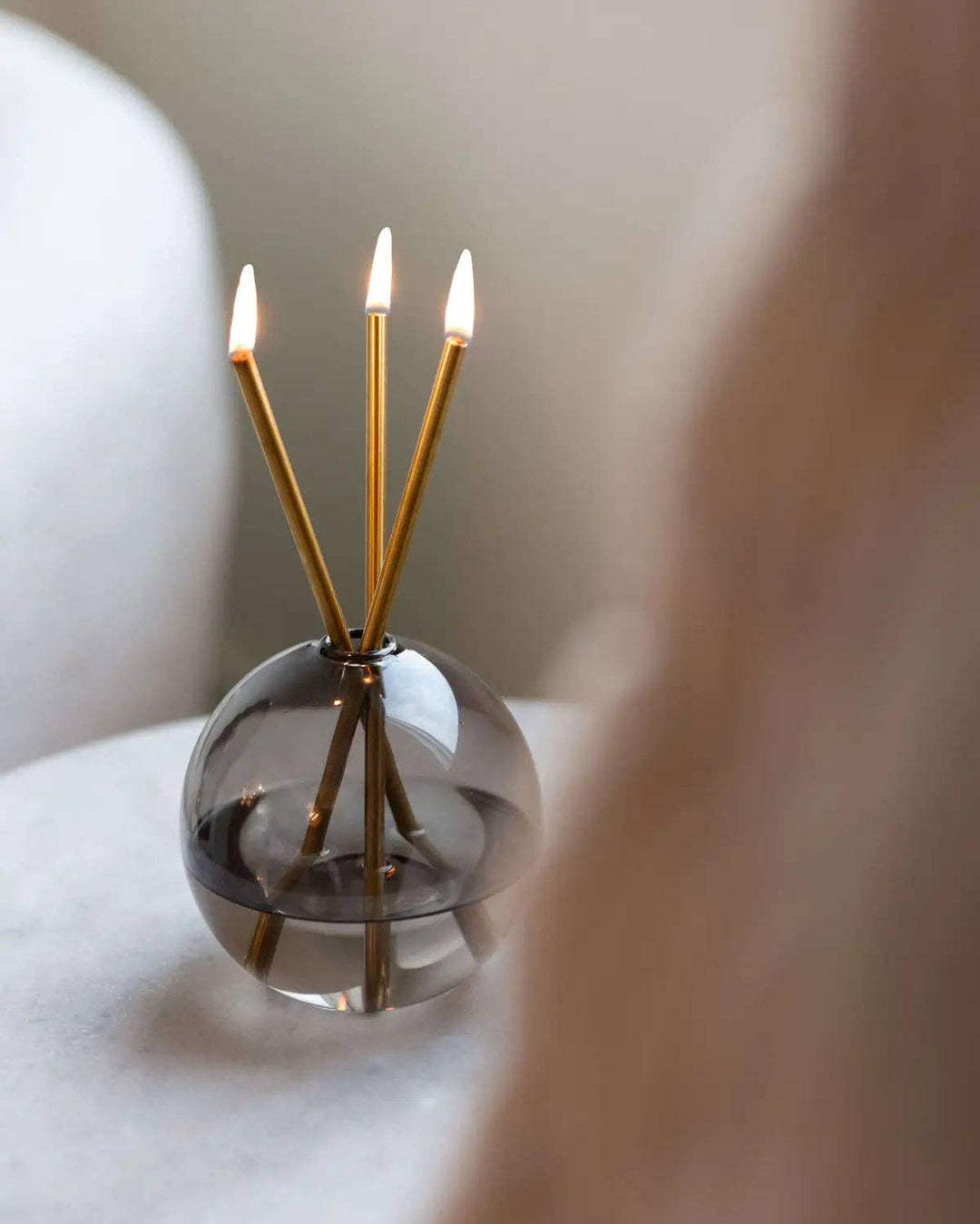 Everlasting Candle Co. Gifts Neva Vase, Storm