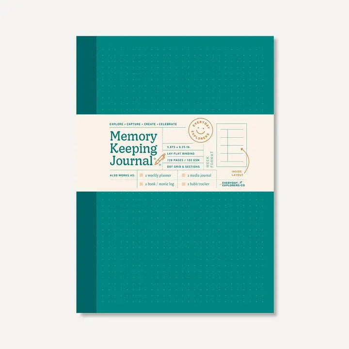 Everyday Explorers Co Guided Journal Memory Keeping Journal - Week Format
