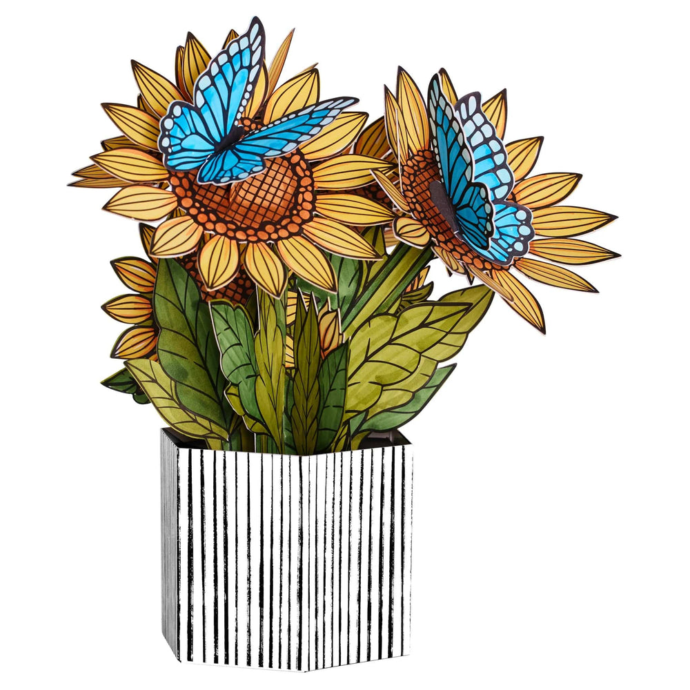 Faber-Castell Art Supplies Pop Up Coloring Sunflowers & Butterflies