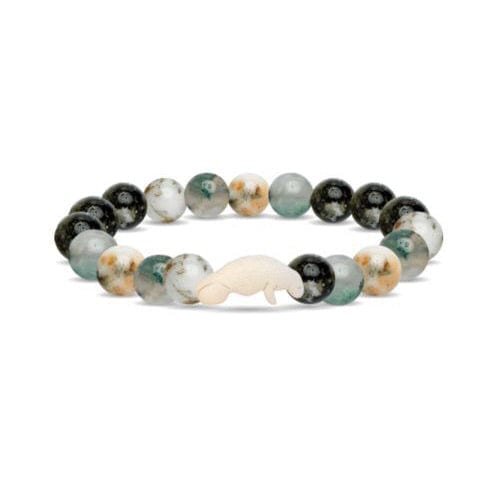 Fahlo Bracelet The Drift Bracelet - Seagrass Green (Track a Manatee)