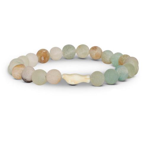 Fahlo Bracelet The Glide Bracelet - Sky Stone (Track a Seal)