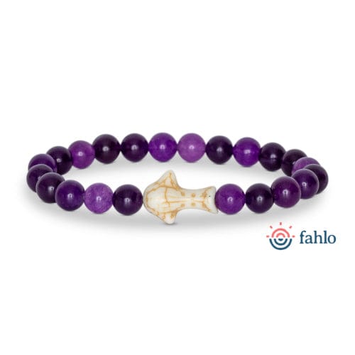 Fahlo Bracelet The Quest Bracelet - Deep Purple (Track a Whale Shark)