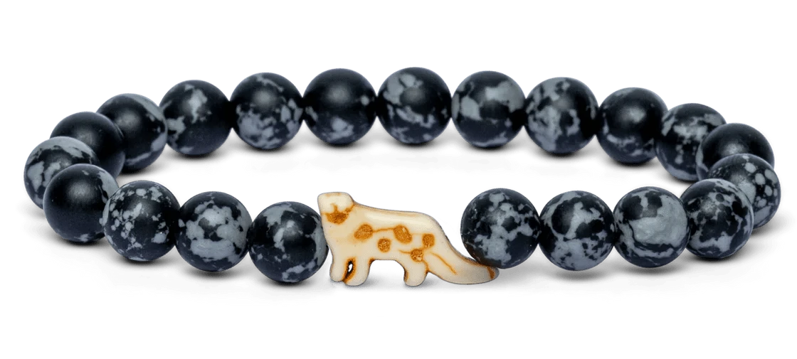 Fahlo Fashion The Ascent Bracelet - Papillae Stone (Track a Snow Leopard)