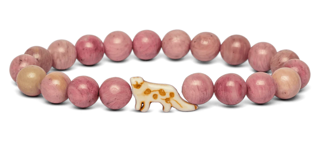 Fahlo Fashion The Ascent Bracelet - Wildflower Pink (Track a Snow Leopard)