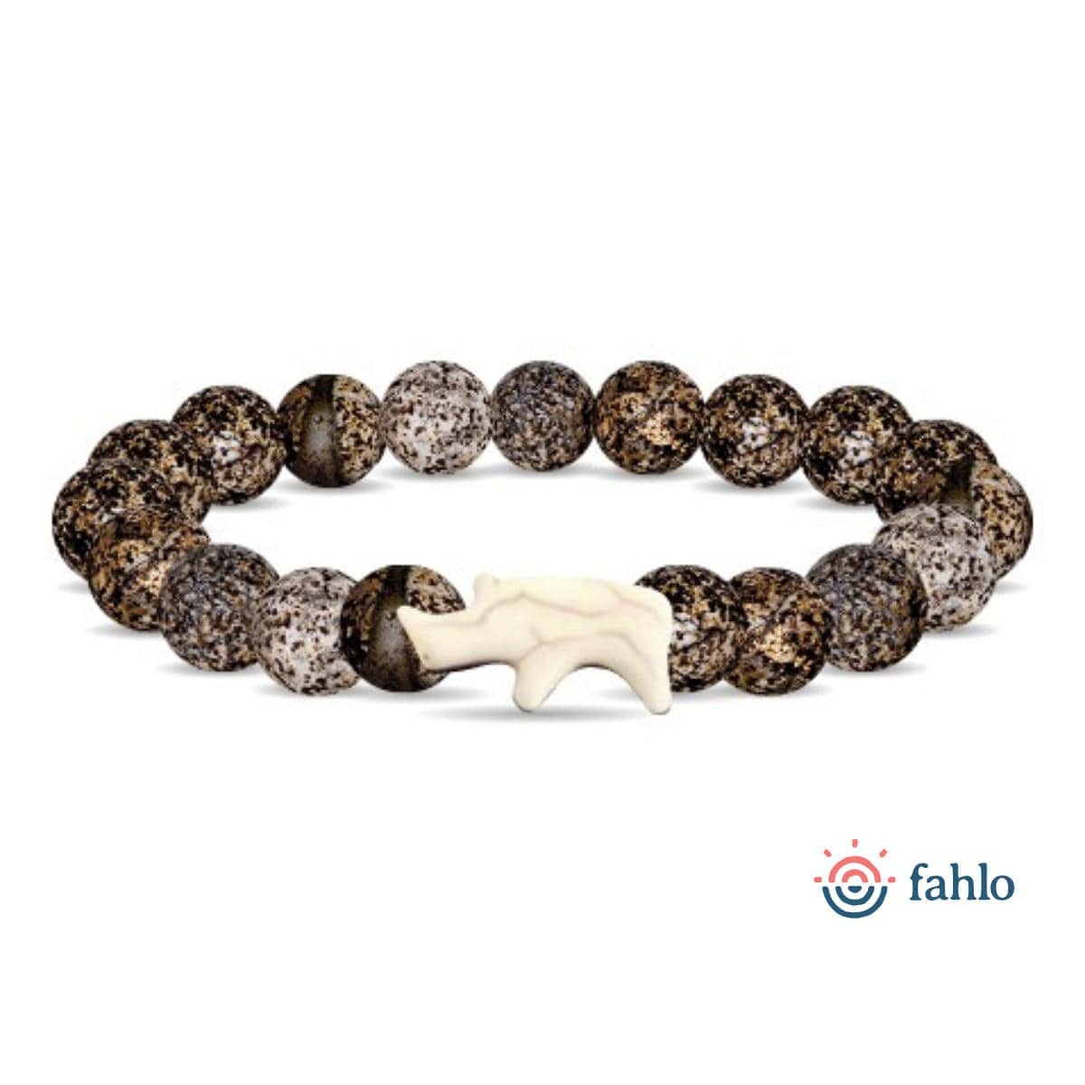 Fahlo Fashion The Charge Bracelet - Kalahari (Track a Rhino)