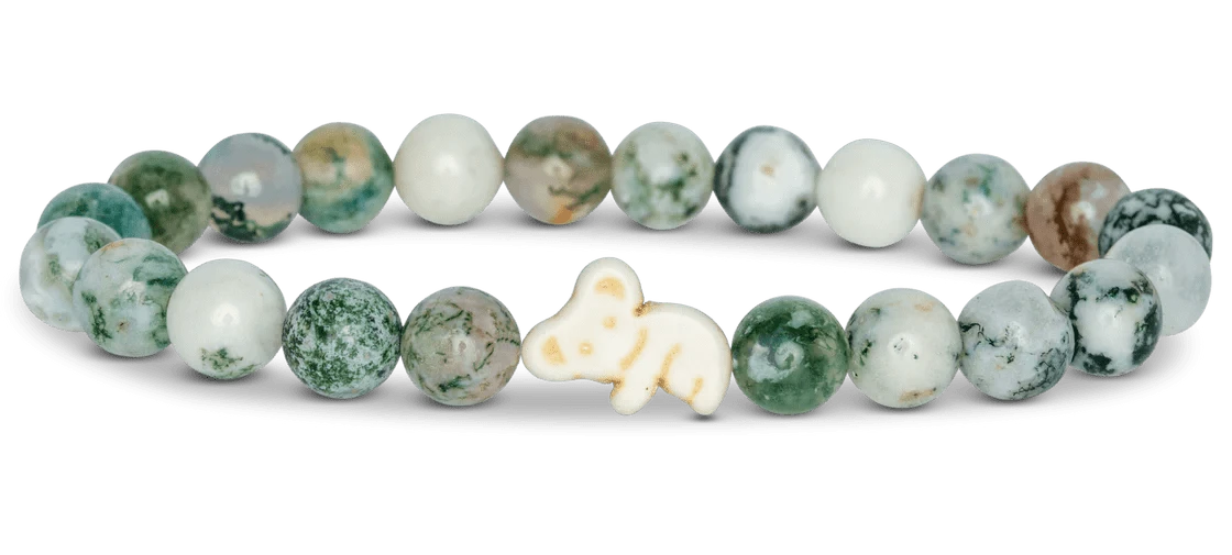 Fahlo Fashion The Lounge Bracelet - Eucalyptus Green (Koala)