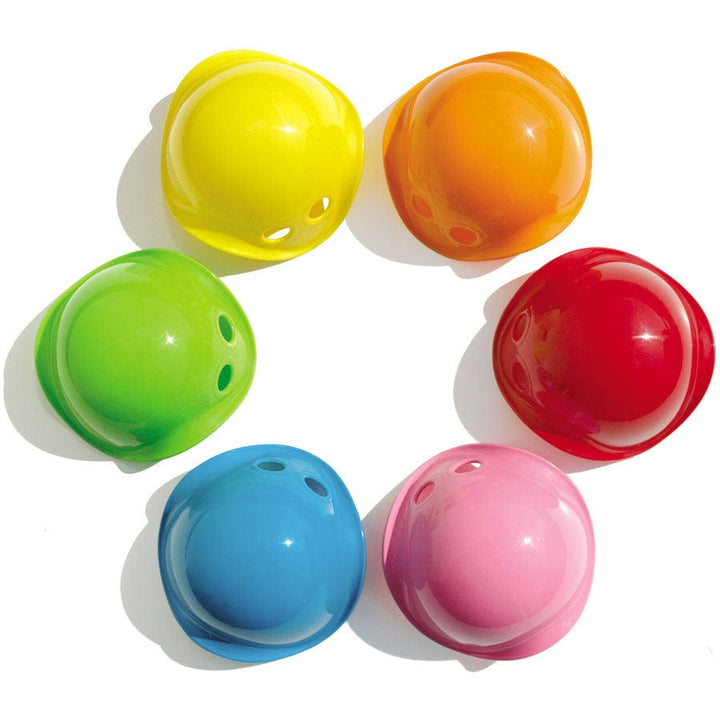 Fat Brain Toys Sensory Toy bilibo Mini Primary Colors - 6 Color Combo Pack by MOLUK