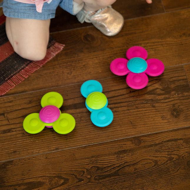 Fat Brain Toys Sensory Toy Whirly Squigz