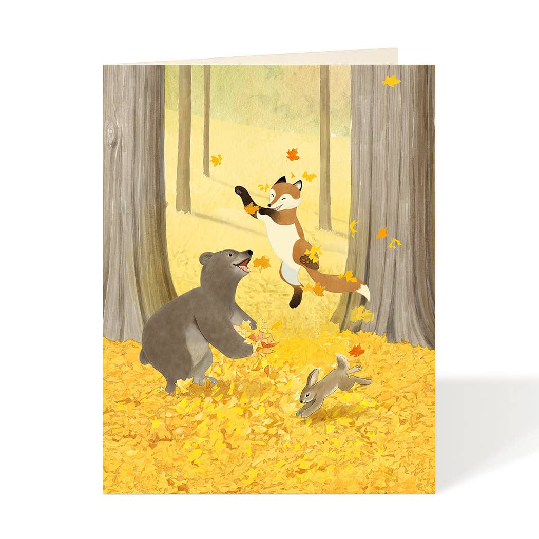 Felix Doolittle Card Autumn Fun - Fall Greeting Cards