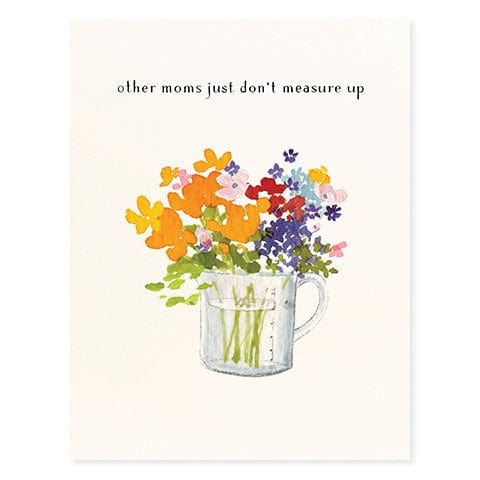 Felix Doolittle Card Flowers in Measuring Cup Mother's Day Card