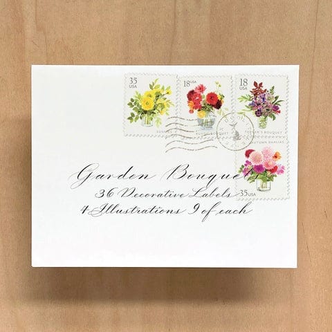 Felix Doolittle Card Garden Boquets Decorative Labels