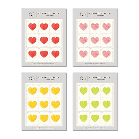 Felix Doolittle Card Heartfelt Decorative Labels