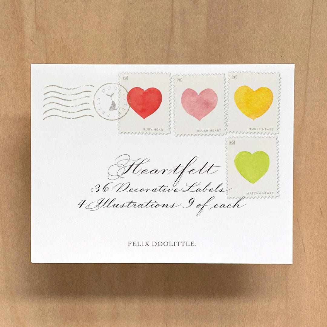 Felix Doolittle Card Heartfelt Decorative Labels