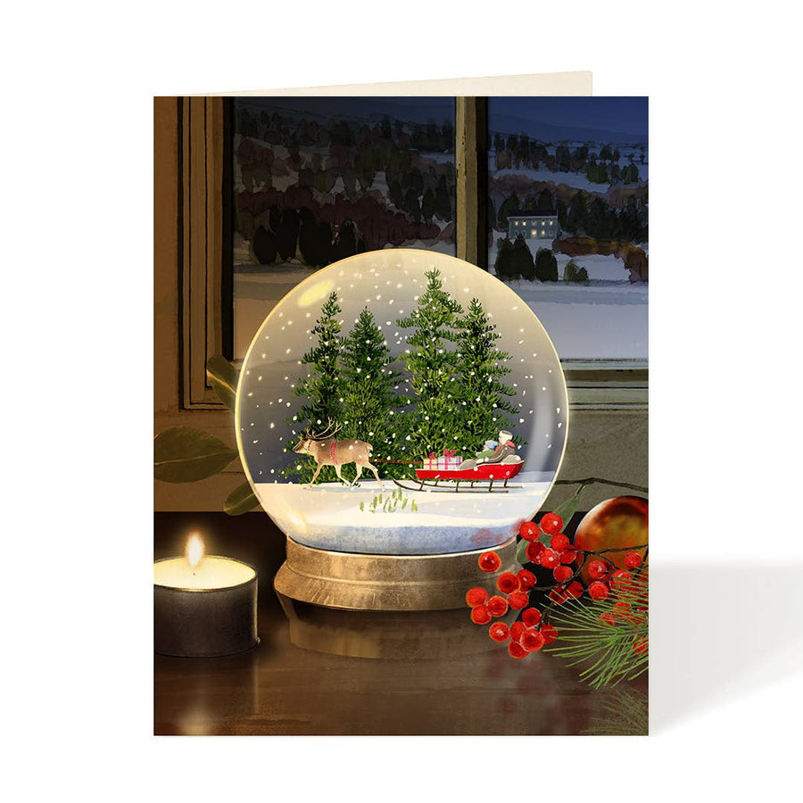 Felix Doolittle Card Warm Glow - Holiday Christmas Greeting Cards