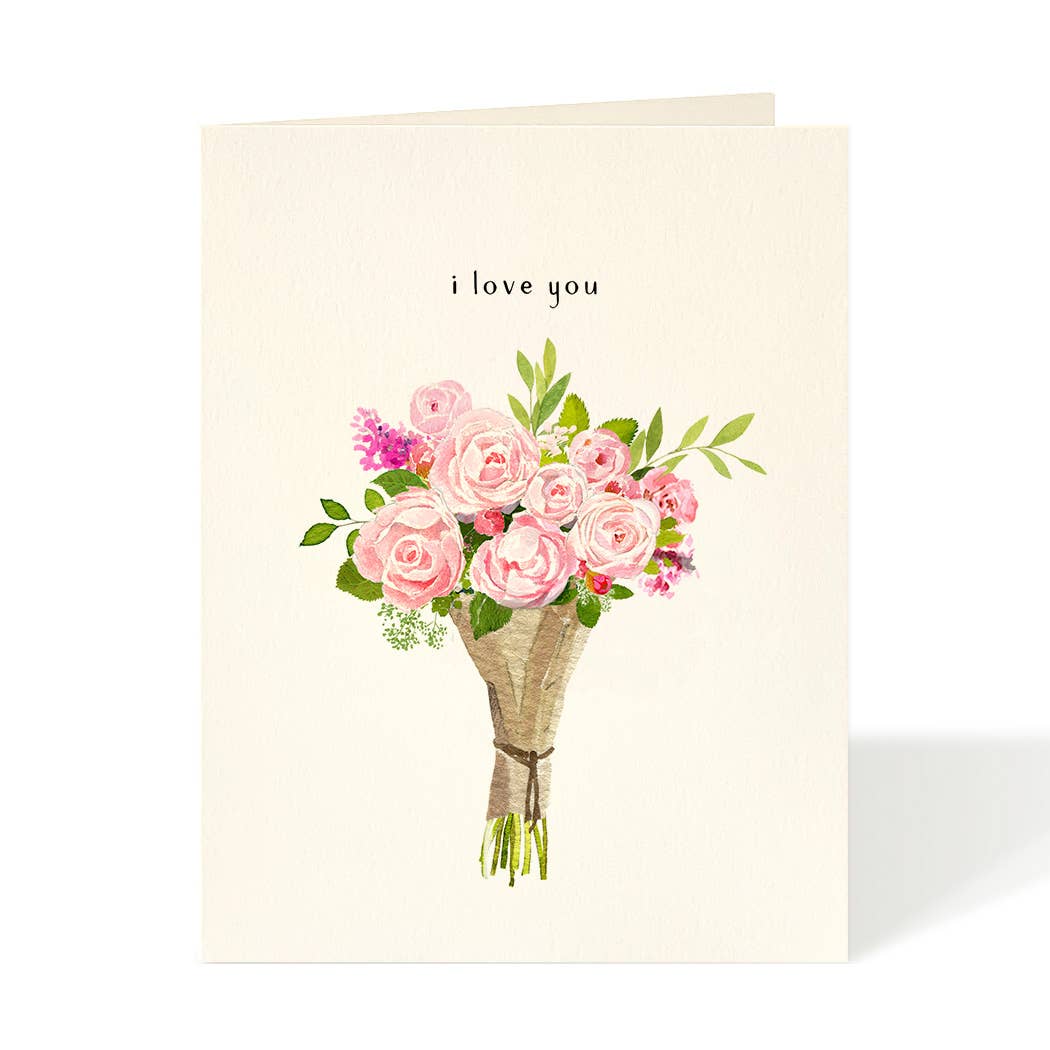 Felix Doolittle Cards Blush Bouquet Love Card