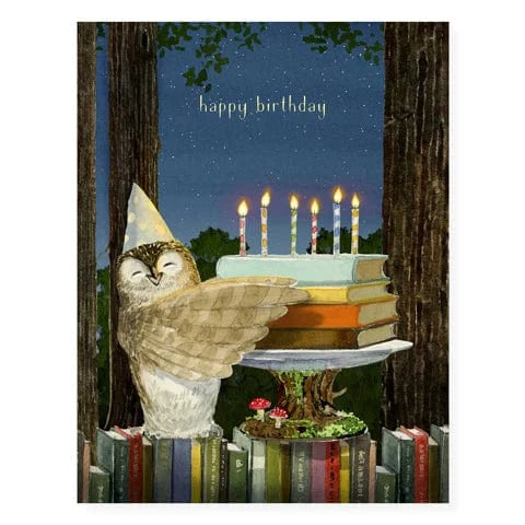 Felix Doolittle Cards Bookish Birthday - Birthday Card