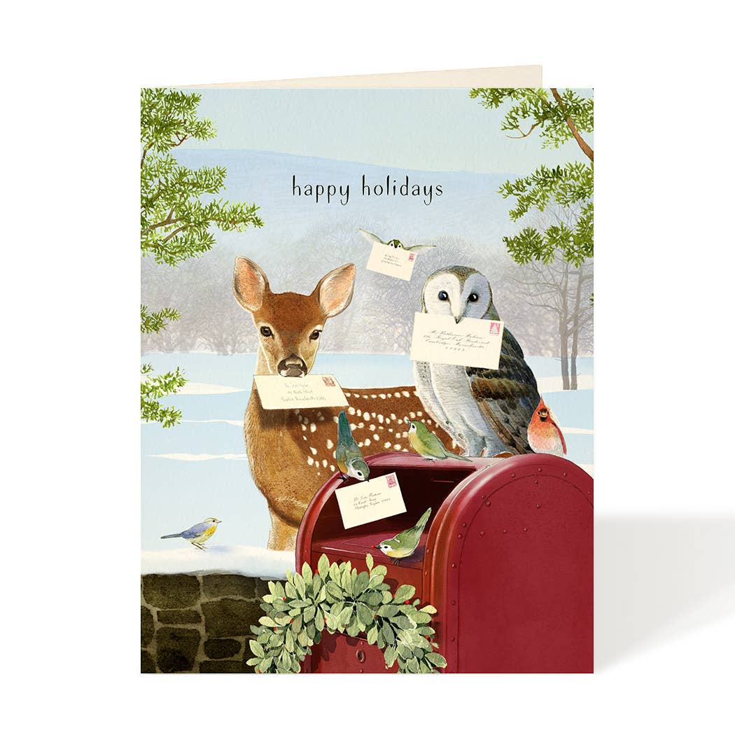 Felix Doolittle Cards Holiday Post - Holiday Christmas Card