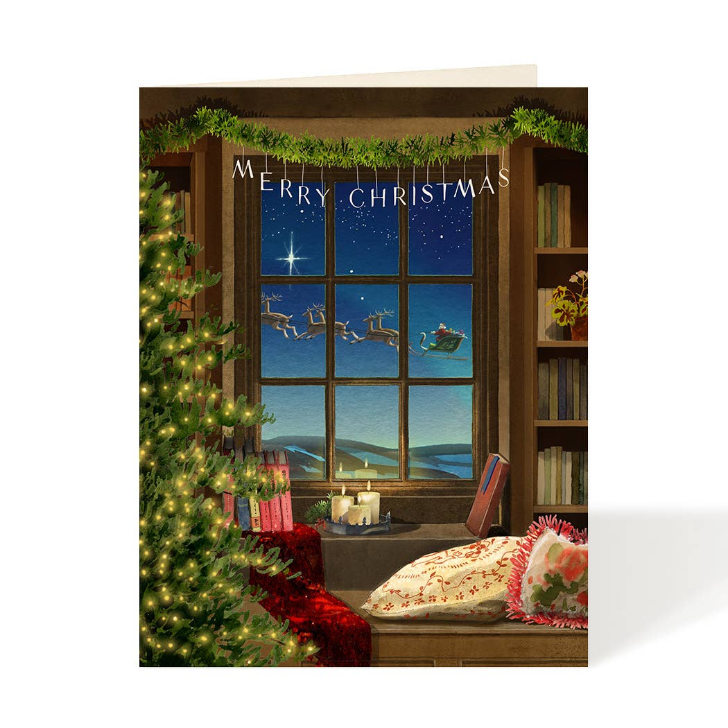 Felix Doolittle Cards Santa Sighting - Holiday Christmas Card