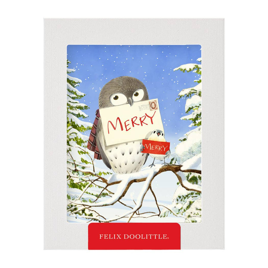 Felix Doolittle Holiday Twice the Merry - Boxed Holiday Cards
