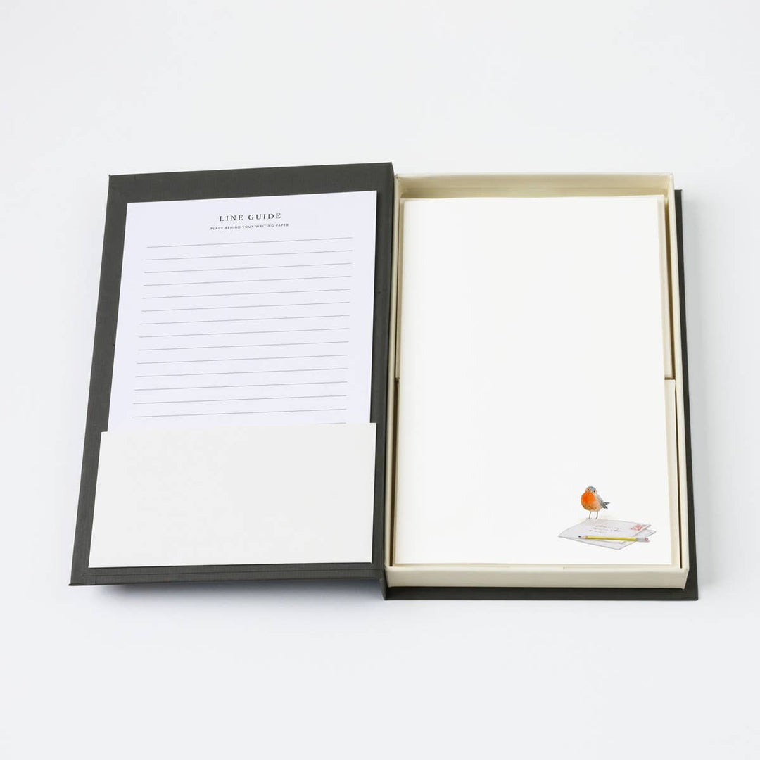 Felix Doolittle paper Dear Friend - Letter Writing Paper - Robin