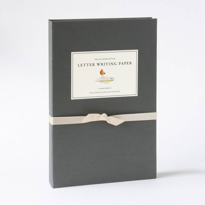 Felix Doolittle paper Dear Friend - Letter Writing Paper - Robin