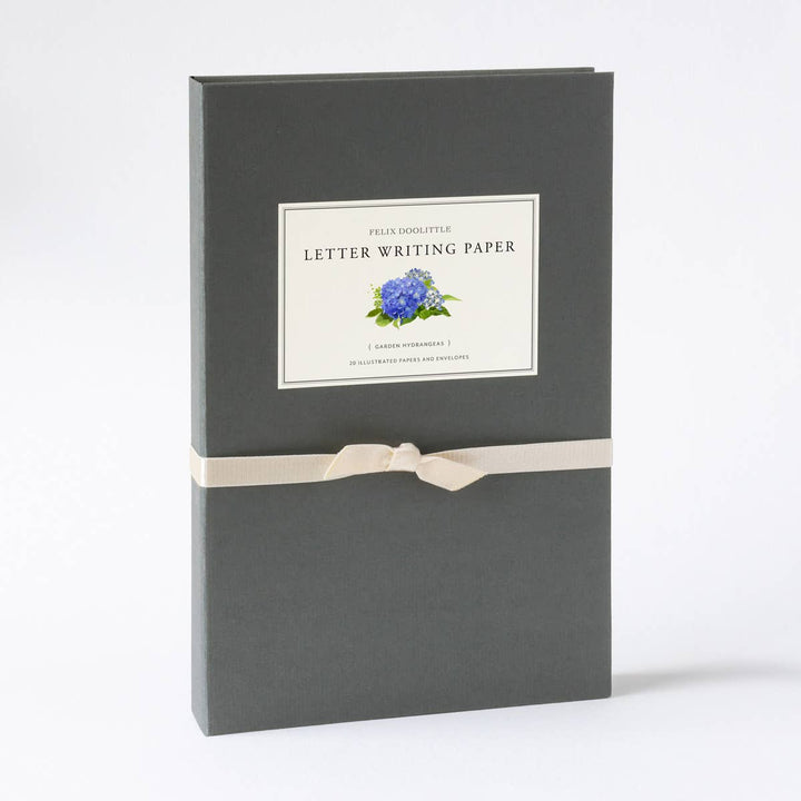 Felix Doolittle paper Garden Hydrangeas - Letter Writing Paper - Blue Flowers
