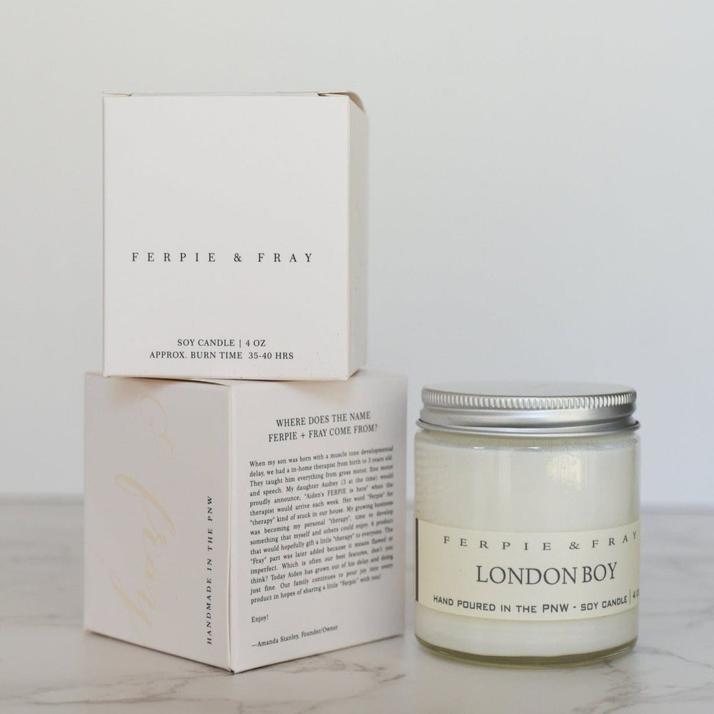 Ferpie & Fray Candle London Boy Candle