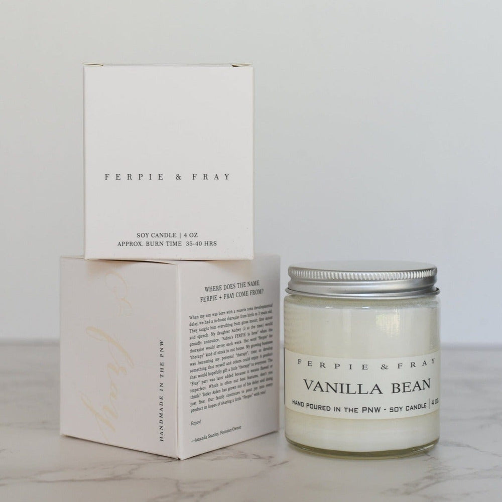 Ferpie & Fray Candle Vanilla Bean Candle