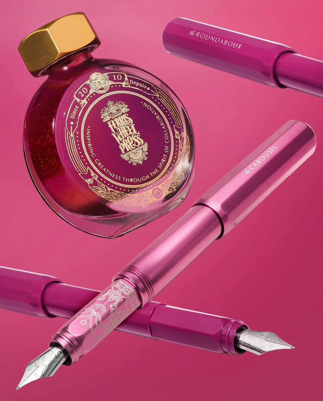 Ferris Wheel Press Fountain Pen Limited Edition | The Carousel Fountain Pen - Little Miss Jubilee