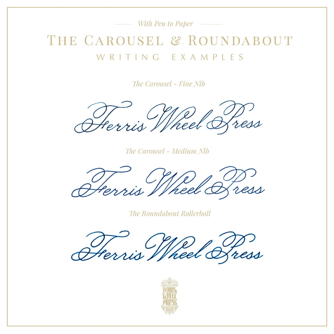 Ferris Wheel Press Fountain Pen Limited Edition | The Carousel Fountain Pen - Little Miss Jubilee