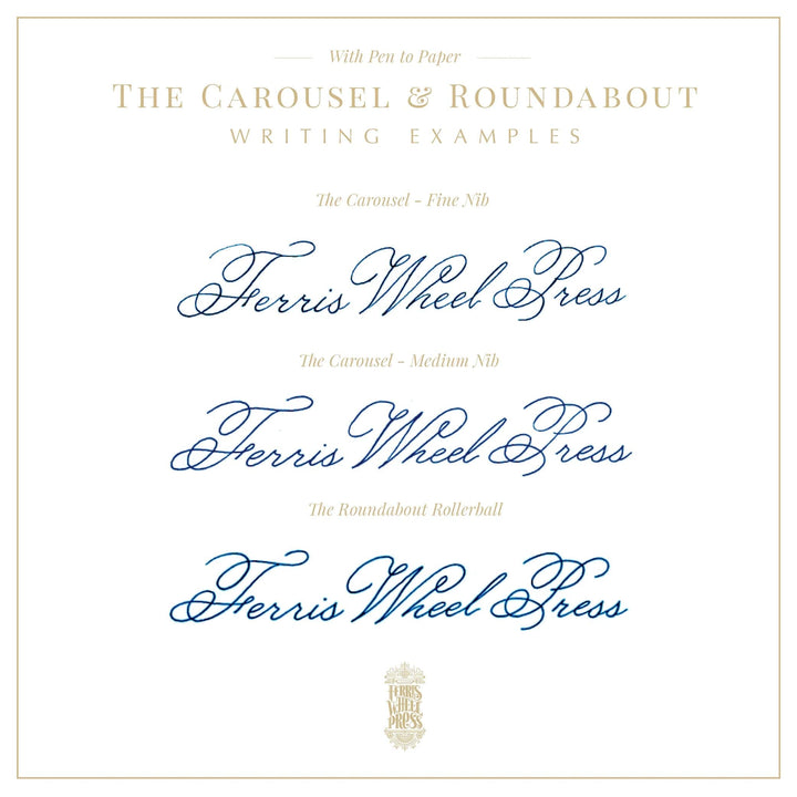 Ferris Wheel Press Fountain Pen Limited Edition | The Carousel Fountain Pen - Little Miss Jubilee