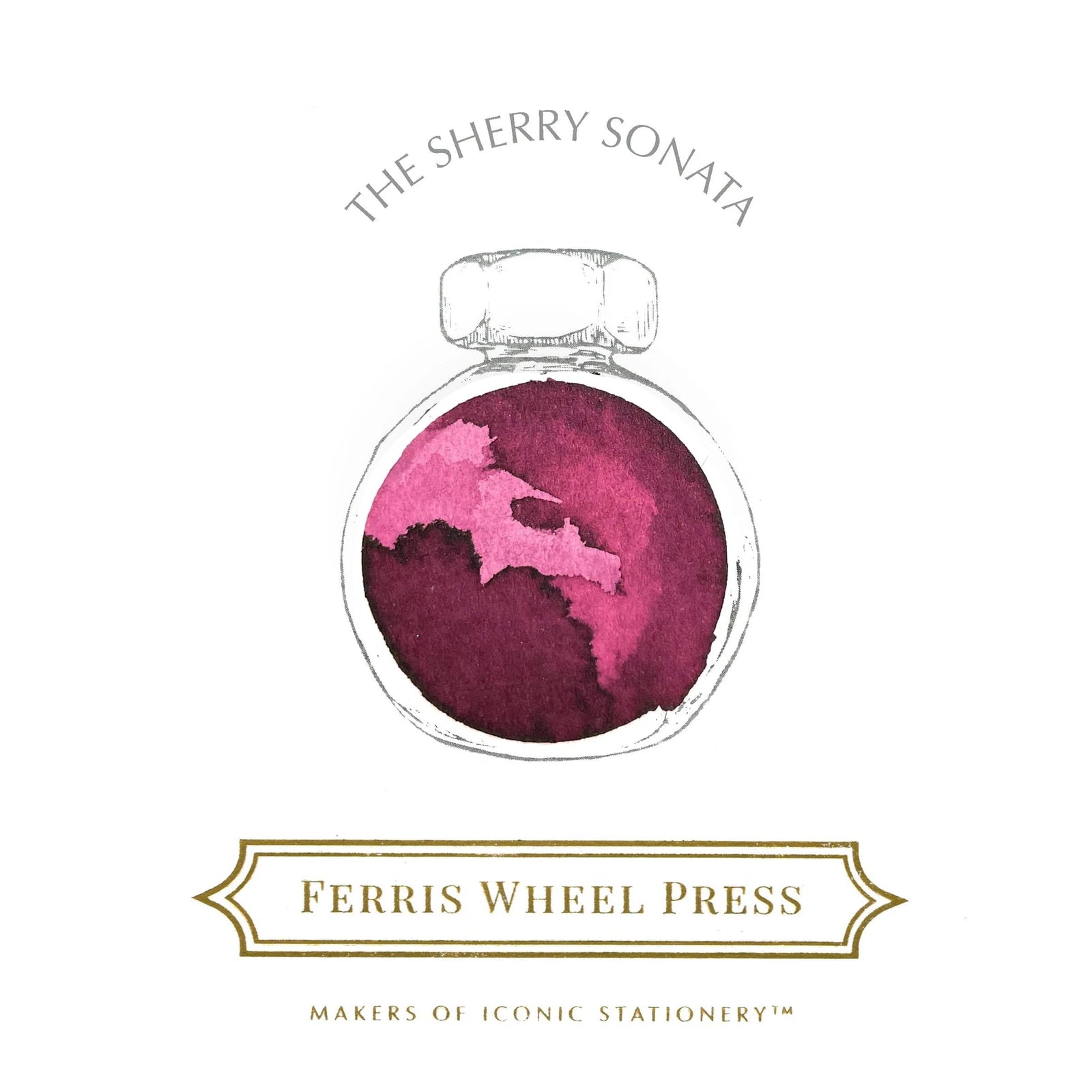 Ferris Wheel Press Ink 38ml The Sherry Sonata Ink