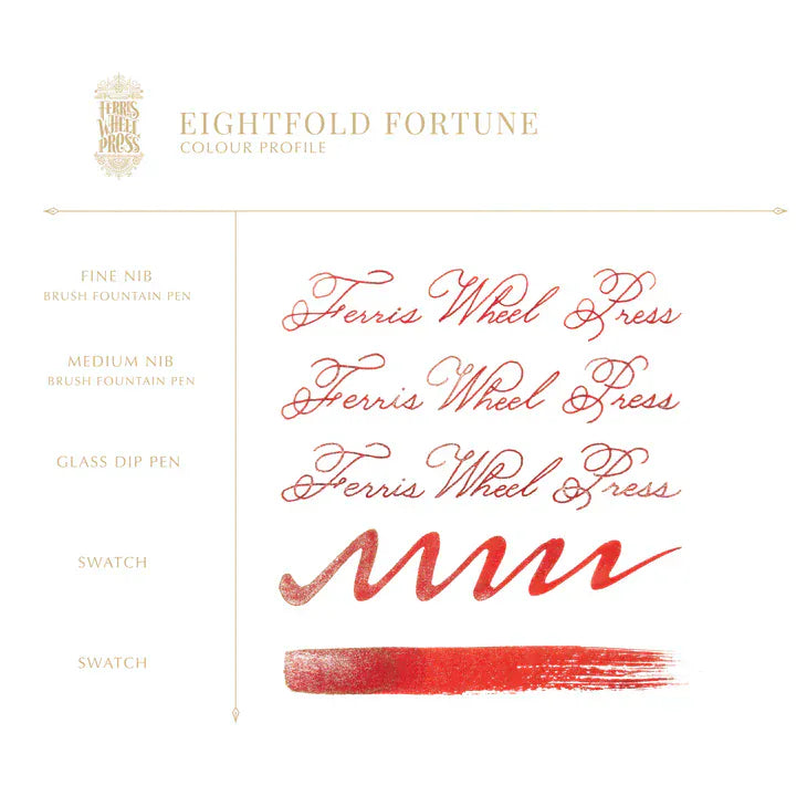 Ferris Wheel Press Paper 20ml 2026 Lunar New Year Special Edition | Eightfold Fortune | Ferris Wheel Press
