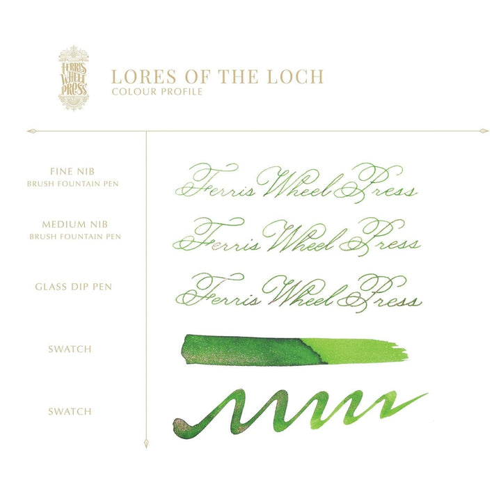 Ferris Wheel Press Paper 20ml Bestiary Series | Lores of the Loch | Ferris Wheel Press