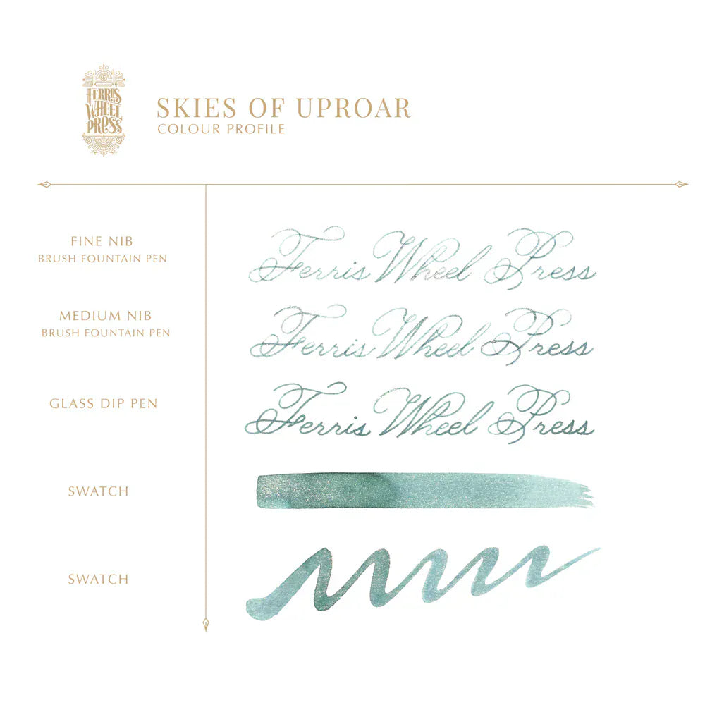 Ferris Wheel Press Paper 20ml Bestiary Series | Skies Of Uproar | Ferris Wheel Press