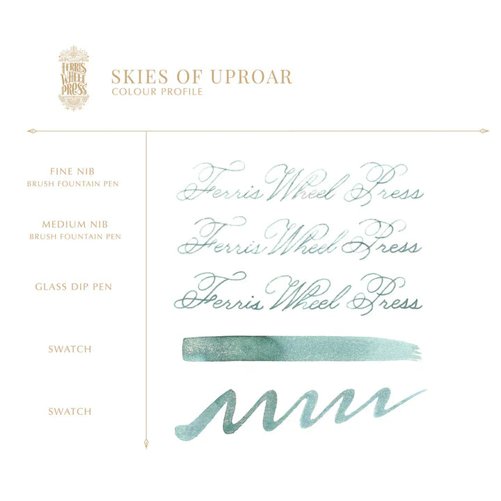 Ferris Wheel Press Paper 20ml Bestiary Series | Skies Of Uproar | Ferris Wheel Press