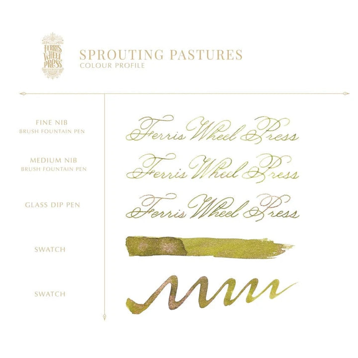Ferris Wheel Press Paper 20ml Bestiary Series | Sprouting Pastures | Ferris Wheel Press
