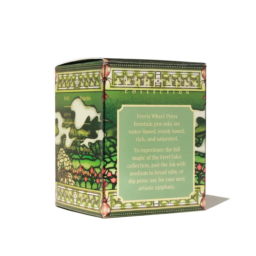 Ferris Wheel Press Paper 20ml The Book of Knights Series - Panes of Peridot | Ferris Wheel Press