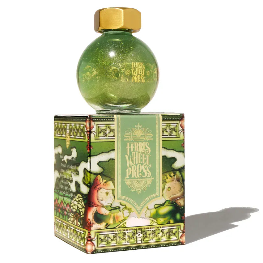 Ferris Wheel Press Paper 20ml The Book of Knights Series - Panes of Peridot | Ferris Wheel Press
