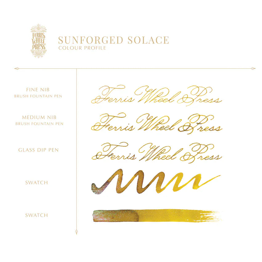 Ferris Wheel Press Paper 20ml The Book of Knights Series - Sunforged Solace | Ferris Wheel Press