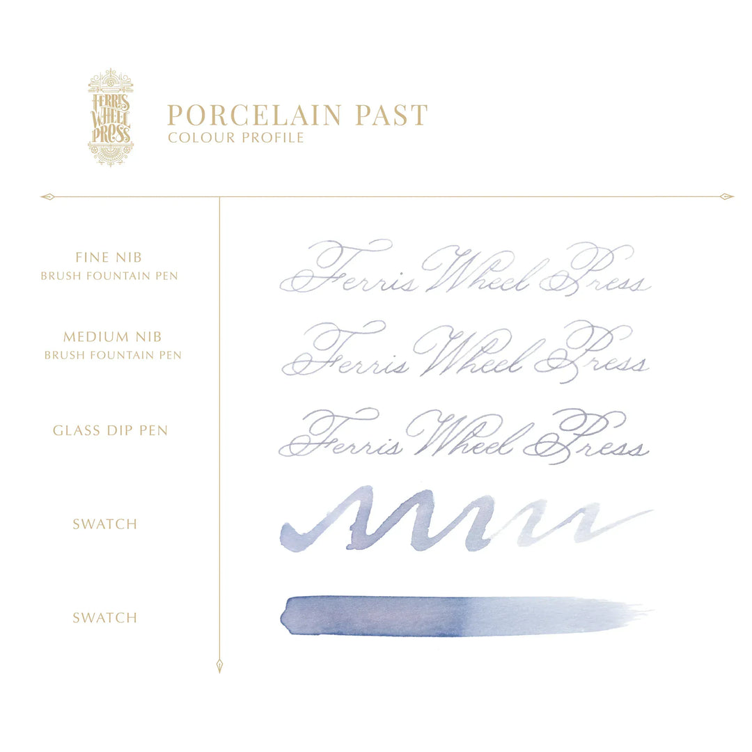Ferris Wheel Press Paper 38 ml Porcelain Past - La Belle Epoque Collection | Ferris Wheel Press
