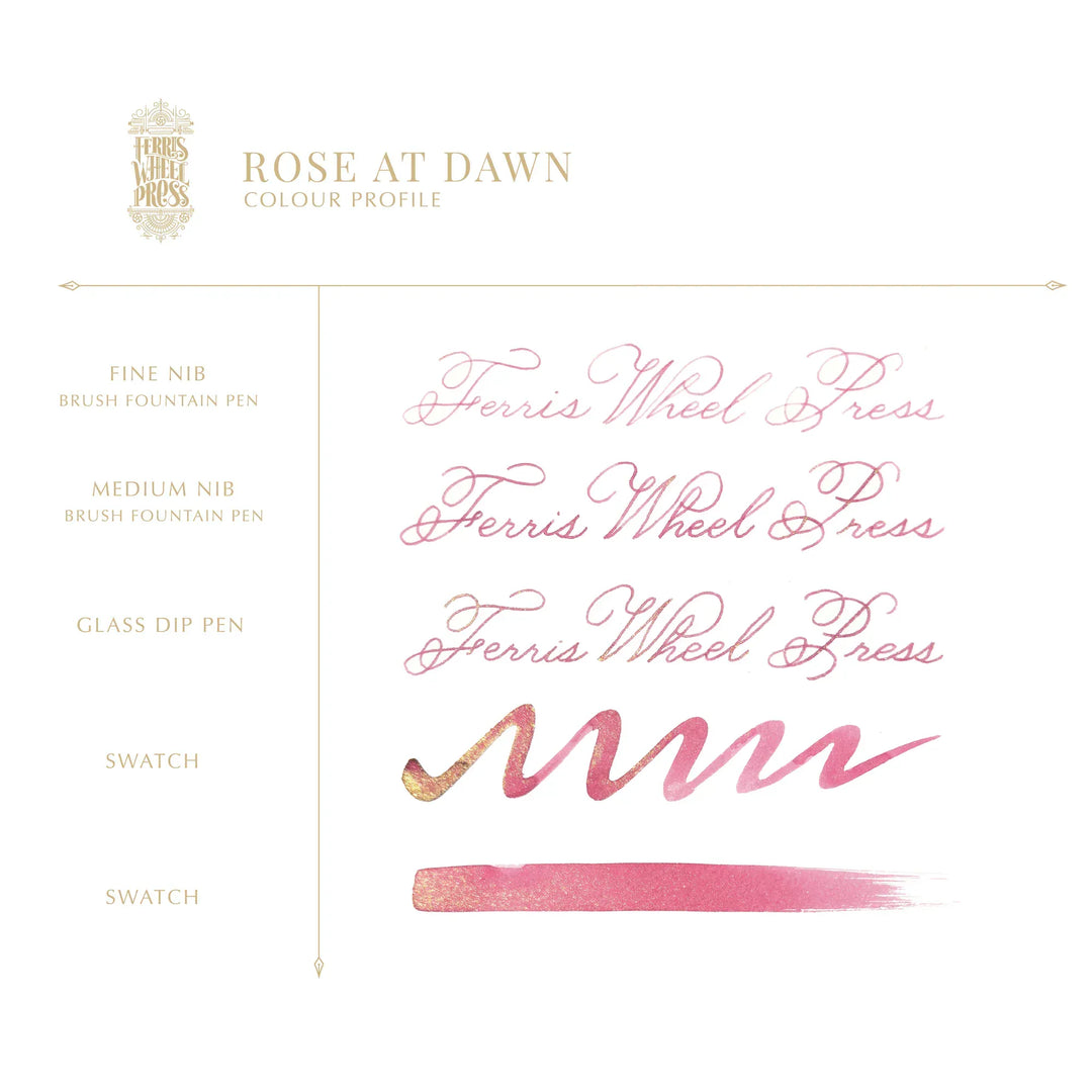 Ferris Wheel Press Paper 38 ml Rose at Dawn - La Belle Epoque Collection | Ferris Wheel Press