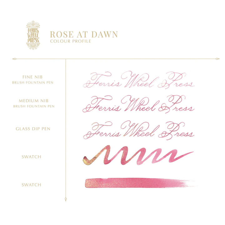 Ferris Wheel Press Paper 38 ml Rose at Dawn - La Belle Epoque Collection | Ferris Wheel Press