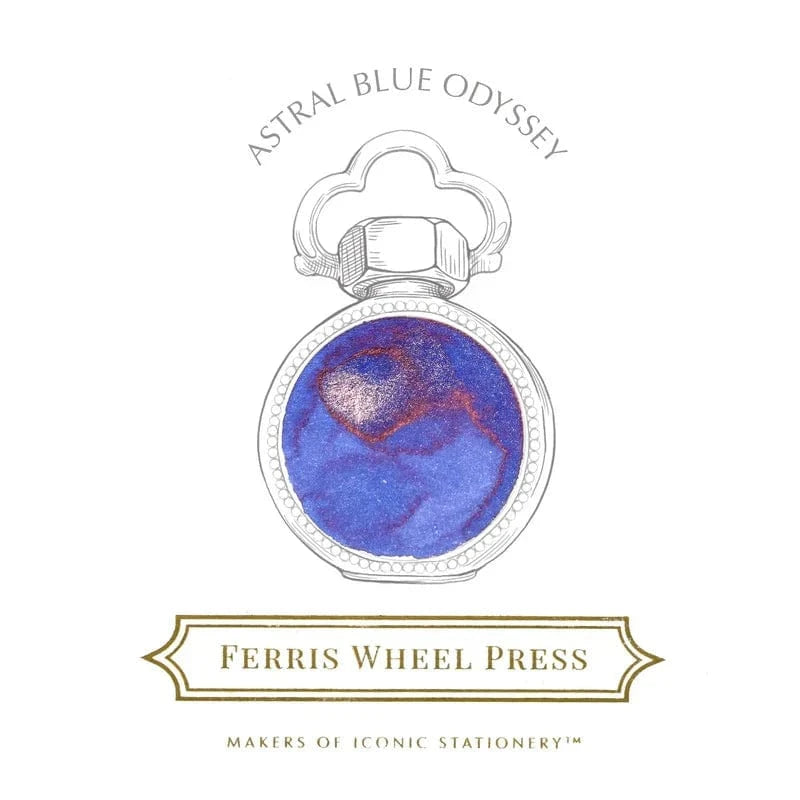 Ferris Wheel Press Paper 38ml Astral Blue Odyssey | Ferris Wheel Press