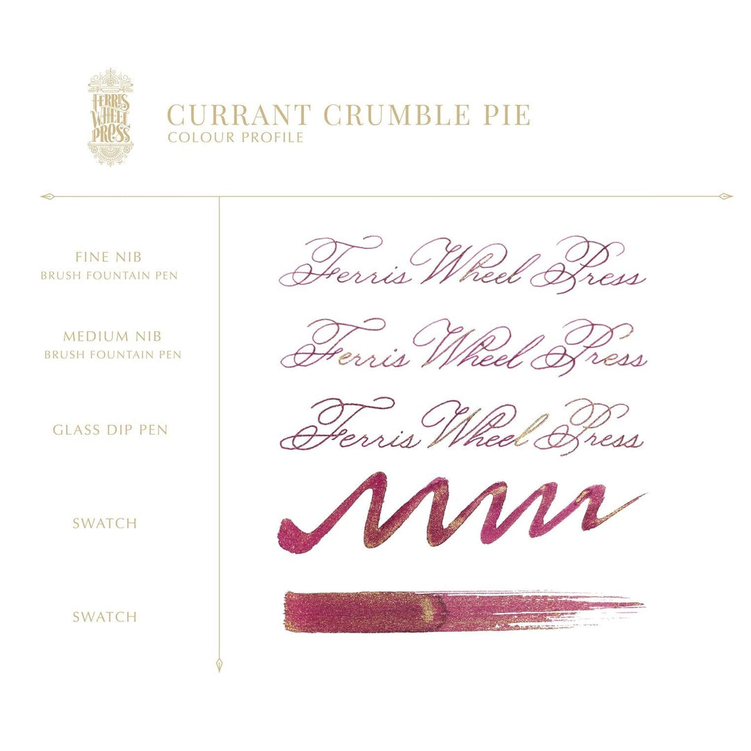 Ferris Wheel Press Paper 38ml Currant Crumble Pie | Ferris Wheel Press