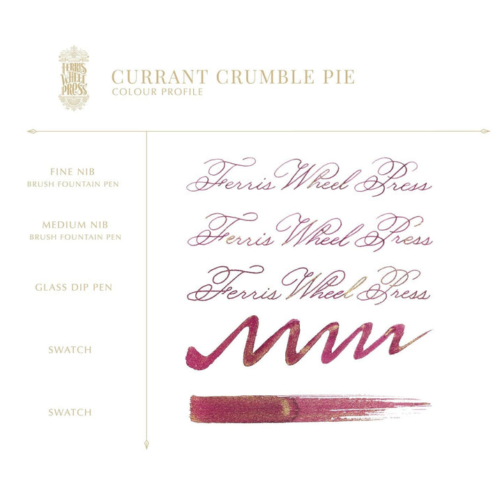 Ferris Wheel Press Paper 38ml Currant Crumble Pie | Ferris Wheel Press