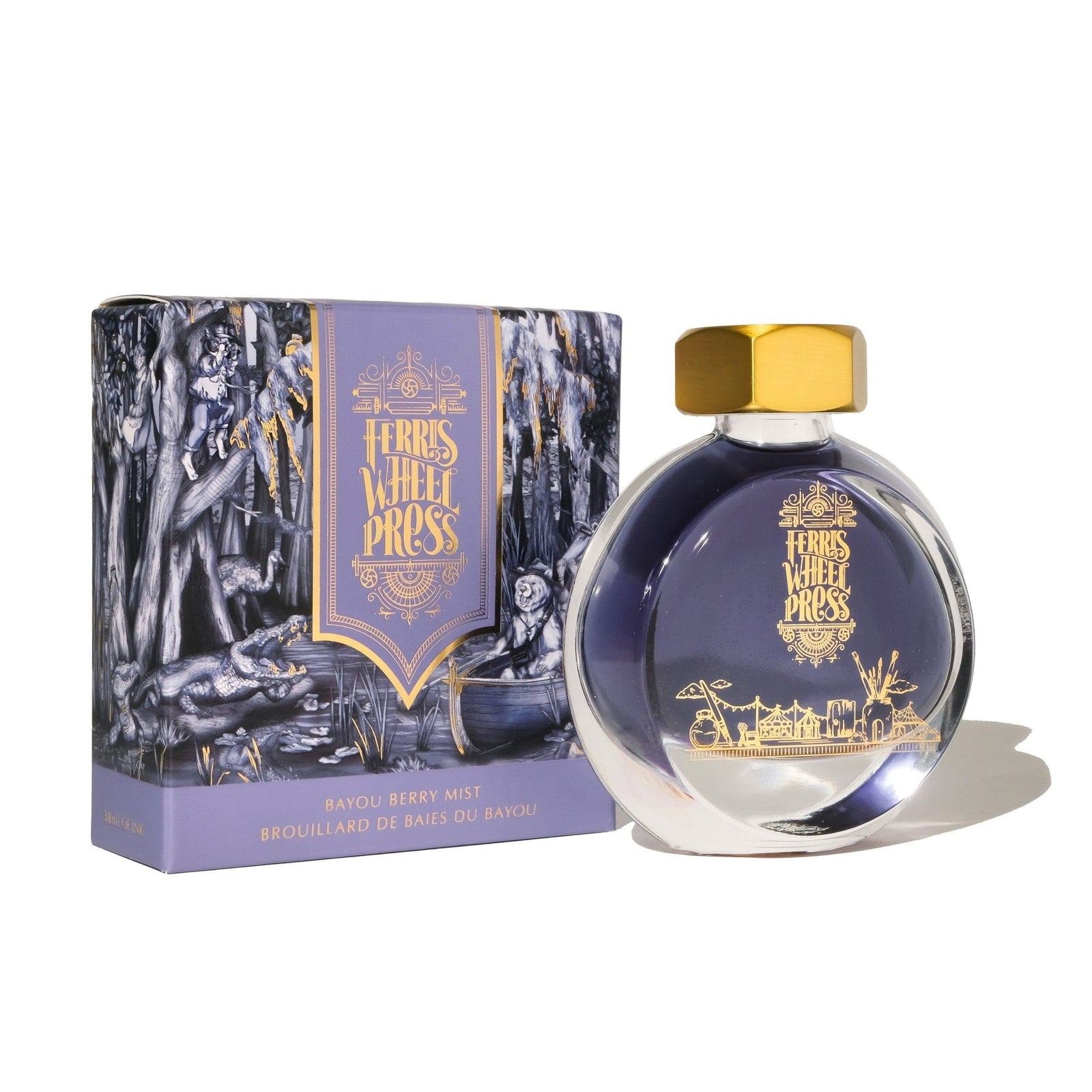 Ferris Wheel Press Pen Ink & Refills 38ml Bayou Berry Mist Ink