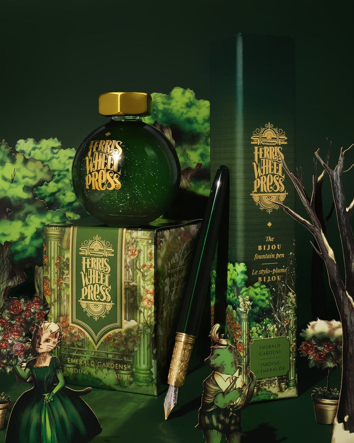 Ferris Wheel Press Pen Ink & Refills FerriTales | The Beauty and the Beast - Emerald Gardens